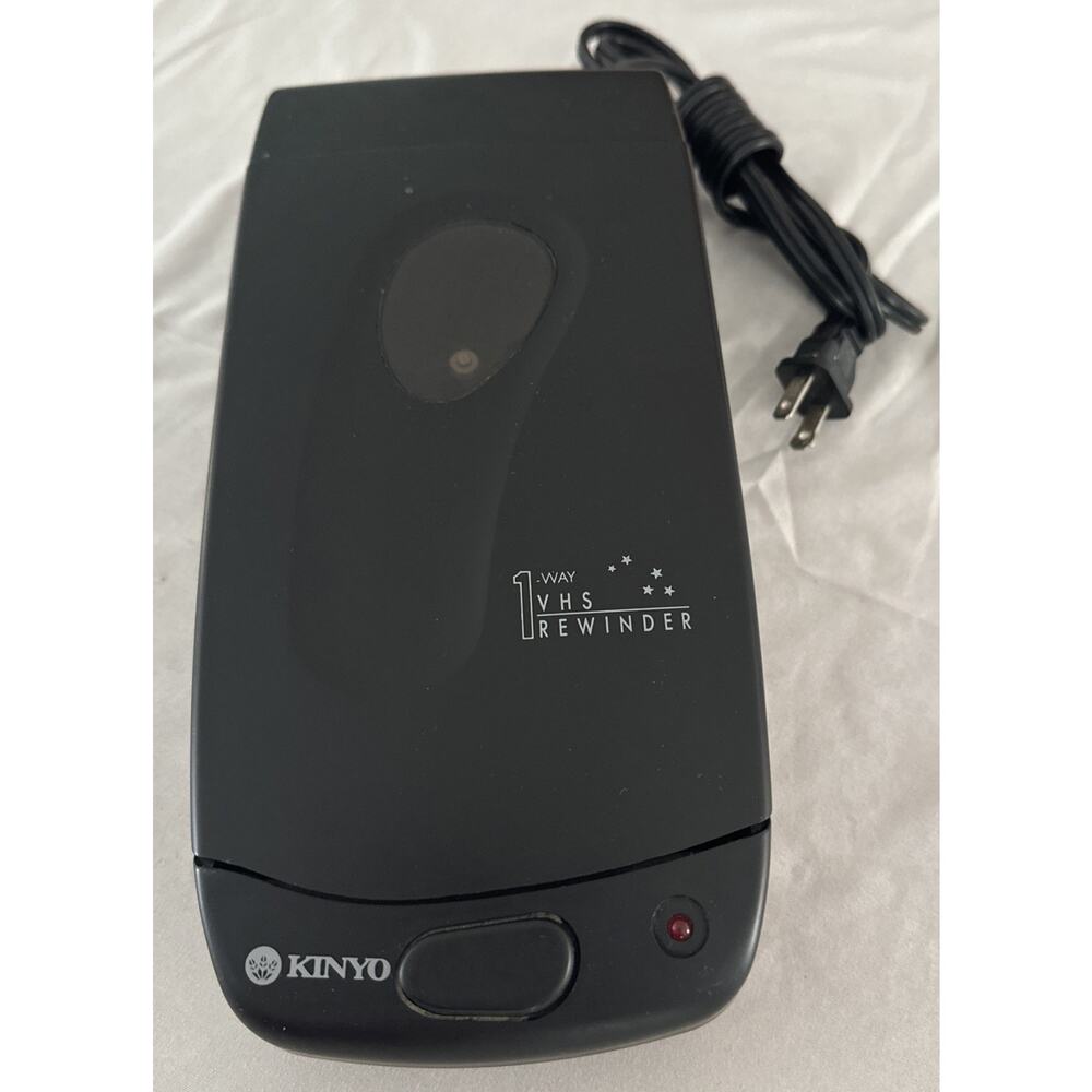 Retro VHS Rewinder Kinyo 1 Way - 1990’s Video Tape Rewinder - Tested And Working